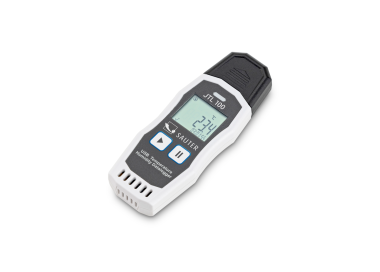 SAUTER JTL 100 – rejestrator temperatury i wilgotności | IP65, USB‑C, 64 000 zapisów