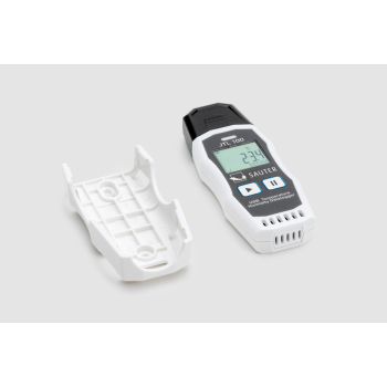 SAUTER JTL 100 – rejestrator temperatury i wilgotności | IP65, USB‑C, 64 000 zapisów
