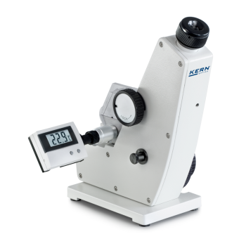 KERN ORT 1RS – refraktometr Abbe | 0–95% Brix, 1.3000–1.7000 nD