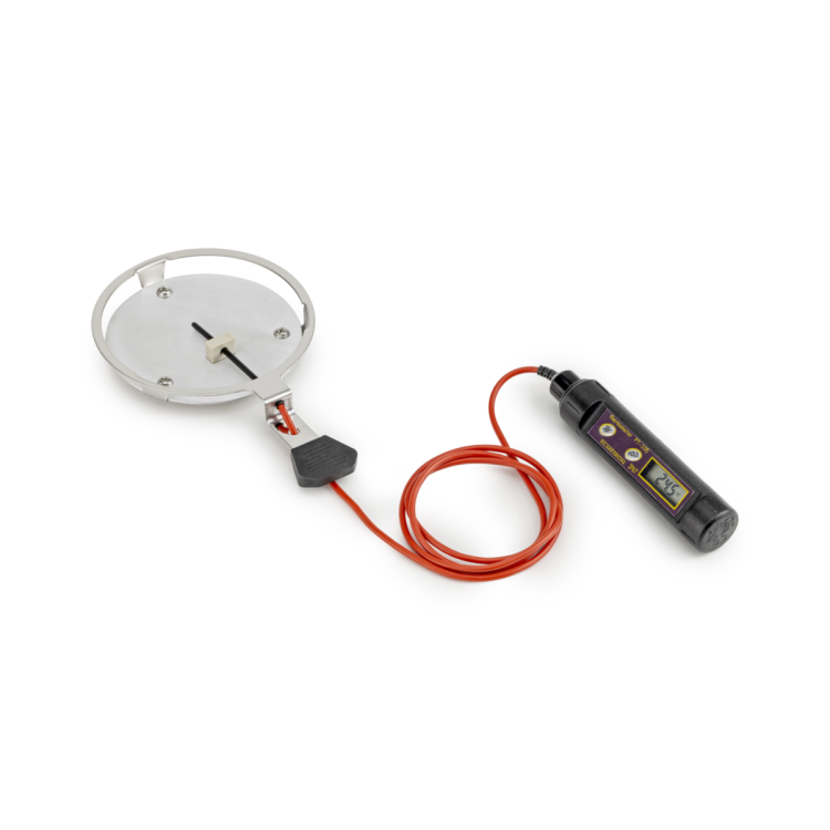 Temperature calibration set consists of measuring sensor and display device