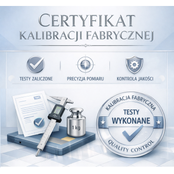 Factory calibration certificate (Temperature) 964-305
