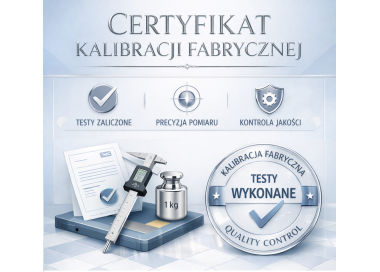 Factory calibration certificate (Temperature) 964-305