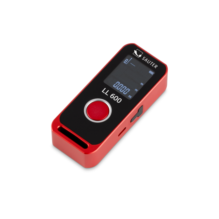 SAUTER LL 600 – precyzyjny dalmierz laserowy 60 m, dokładność ±2 mm