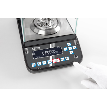 KERN ABP 200‑5AM – waga analityczna 0,01 mg | automatyczne drzwi, jonizator, Single‑Cell | SuperWagi
