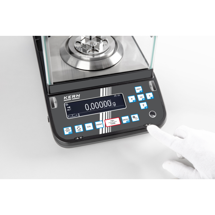 KERN ABP 200‑5AM – waga analityczna 0,01 mg | automatyczne drzwi, jonizator, Single‑Cell | SuperWagi