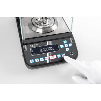 KERN ABP 200‑5AM – waga analityczna 0,01 mg | automatyczne drzwi, jonizator, Single‑Cell | SuperWagi