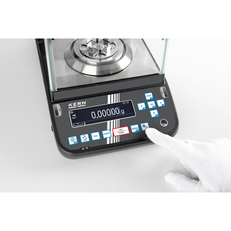KERN ABP 200‑5AM – waga analityczna 0,01 mg | automatyczne drzwi, jonizator, Single‑Cell | SuperWagi