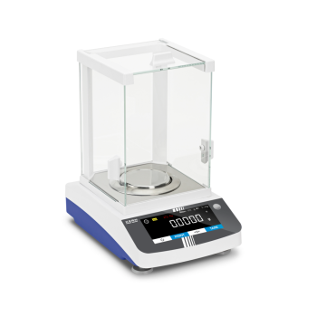 Analytical balance with flexible functionality and touch display