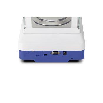 Analytical balance with flexible functionality and touch display