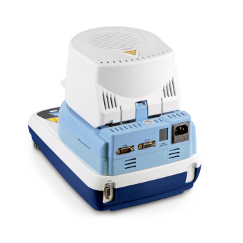 Moisture analyzer with intuitive graphic display, particularly suitable for plastic granulate