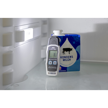 SAUTER JTL 100 – rejestrator temperatury i wilgotności | IP65, USB‑C, 64 000 zapisów