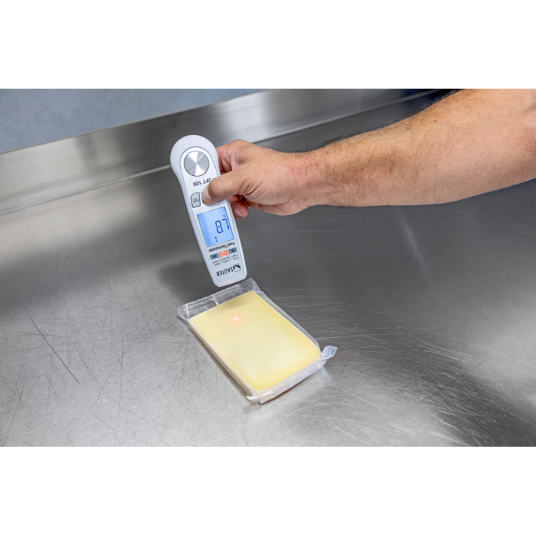SAUTER JFT 100 – termometr cyfrowy IR z sondą | Pomiar żywności –40°C do +300°C