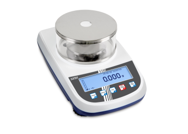 High-quality precision scale with comfortable graphic display and enormous weighing range