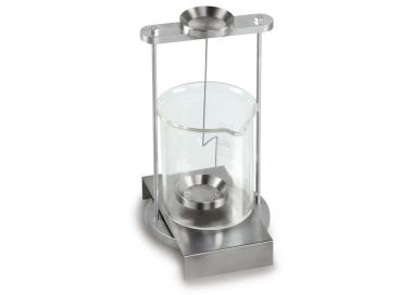 Set for density determination of liquids and solids with density ≤/≥ 1