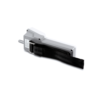Compact crane scale for use in harsh environmental conditions or where space is limited, with convenient hand-held terminal