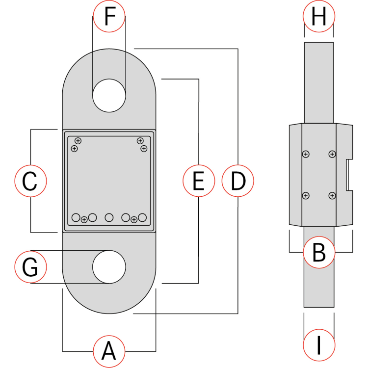 KERN HFA 10T-3 Waga hakowa 10 t | Przemysłowa waga dźwigowa