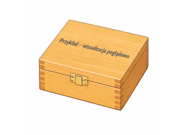 Wooden box for individual weights (Cylindrical/compact, 50 g)