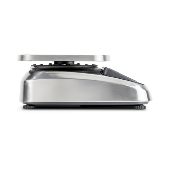 Rugged stainless steel bench scale with IP68/IP69K protection for damp and outdoor areas